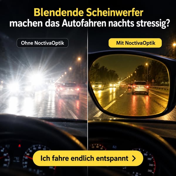 Weniger Blendung bei Nacht
