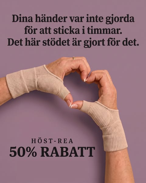 Gjord specifikt för stickare och virkare