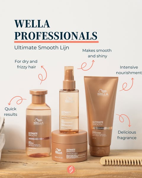 Make your hair smooth and shiny