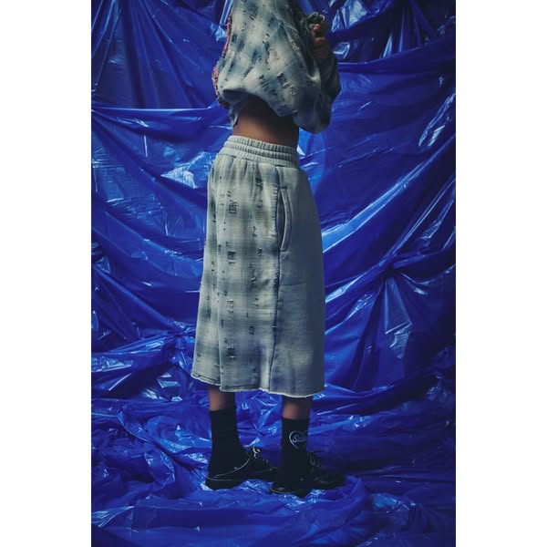 CHECK MATE SHORTS - BLUE