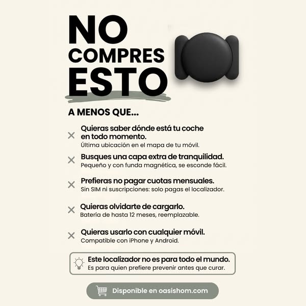 Mini Localizador Inteligente (+REGALO GRATIS)