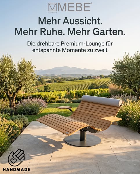 Pure Entspannung mit der MEBE Wave Lounge