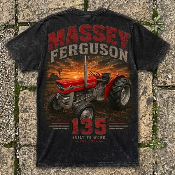 MF-135 The King of Modern Tractor V2 T-shirts