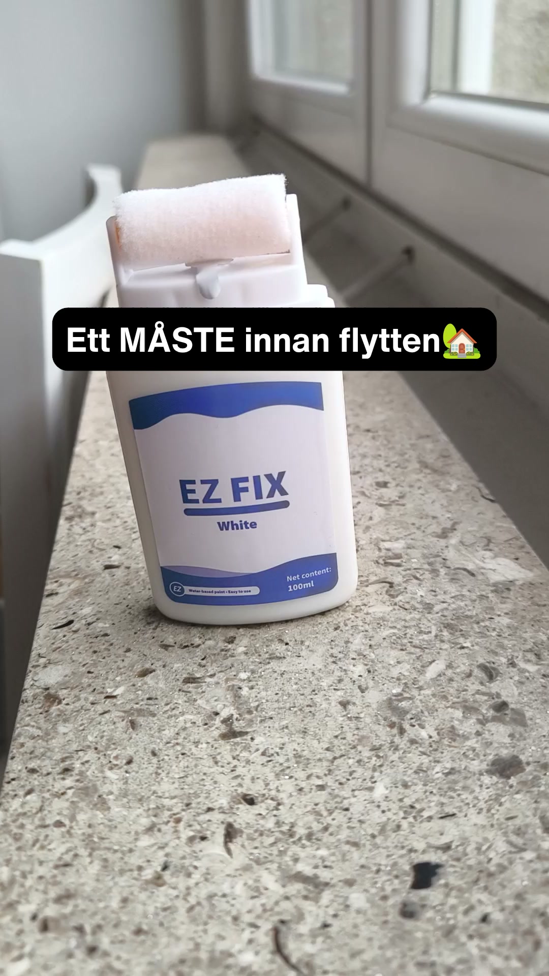 Fixa små märken inför flytten