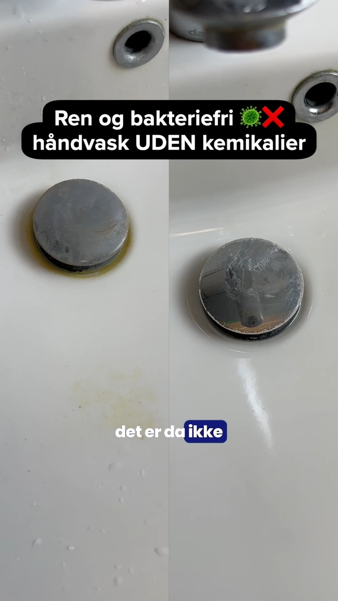 Nul kemi - Kun effektiv rengøring!