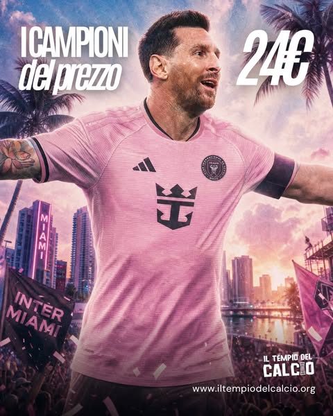 ARRIVATA LA NUOVA MAGLIA HOME INTER MIAMI 2026-27!