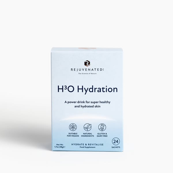 H3O Hydration - Electrolyte Drink for Hydration & Skin Health - 24 Servings