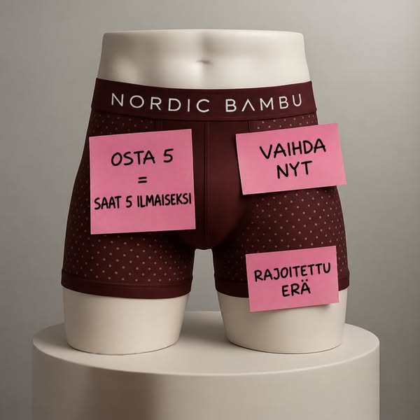 Osta 5, saa 5 ilmaiseksi