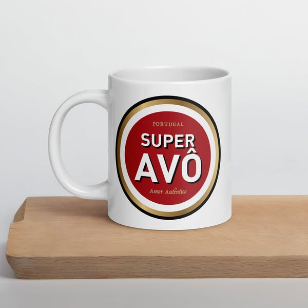"Super Avô - Amor Autêntico" Mug