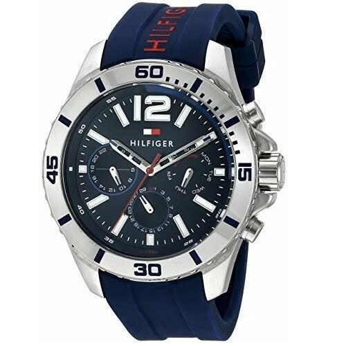 Tommy Hilfiger Herreur - Nolan Blue TH1791142 - 46 mm+