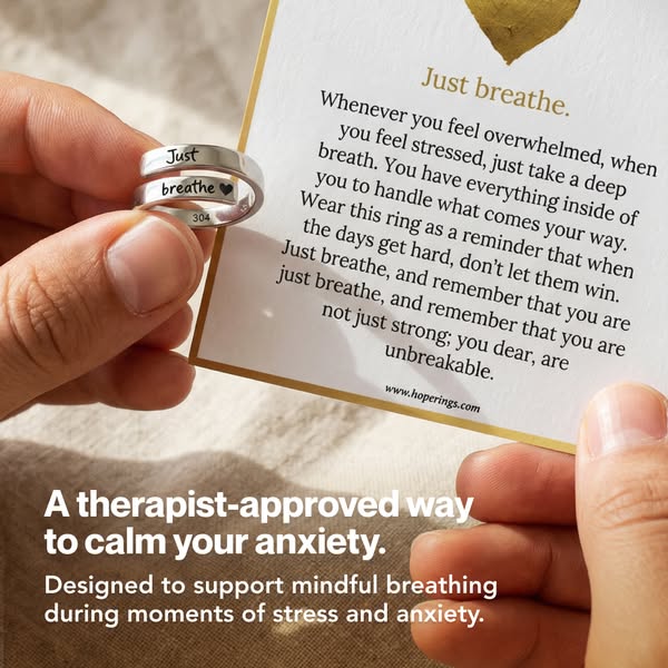 Just Breathe Ring