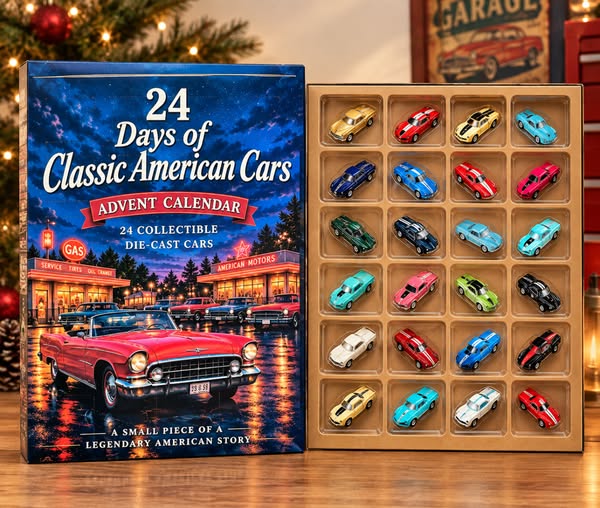 Countdown to Christmas with 24 Legendary Machines!