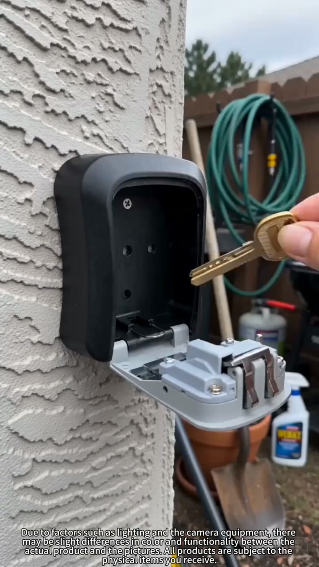 Never get locked out again – key box with large capacity for 5+ keys, fobs, cards & more, ideal for family, pet sitters & rental properties