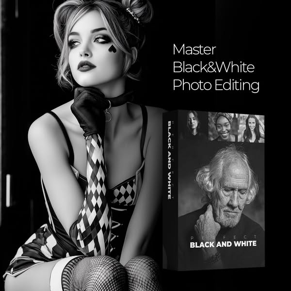Master Black And White Photo Editing