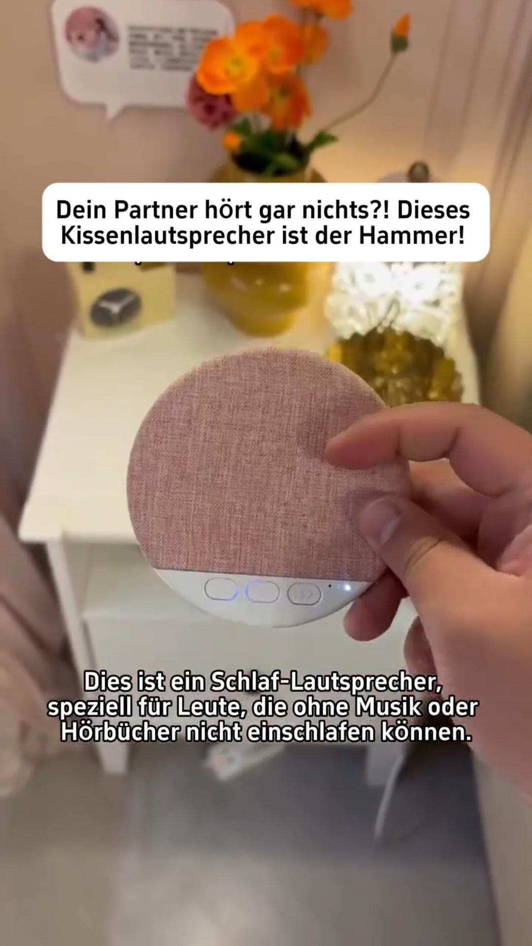 Bluetooth-Kisslautsprecher – Deine private Klangoase zum Schlafen