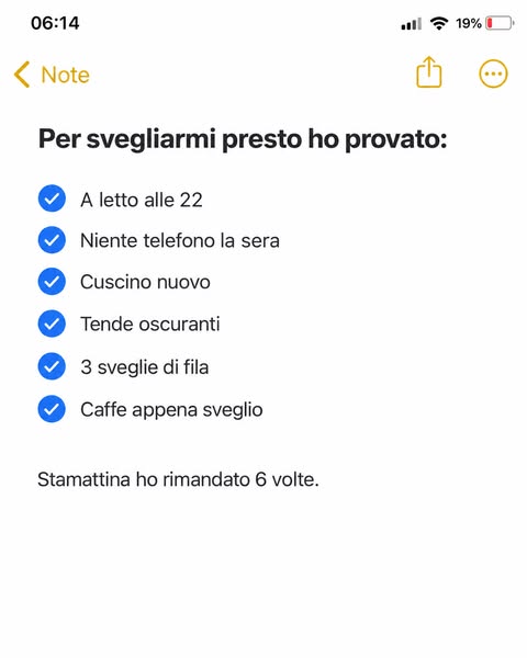 Il problema non è la tua volontà