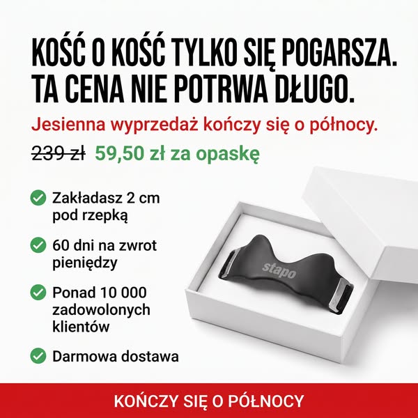 59,50 zł za kolano – kończy się o północy