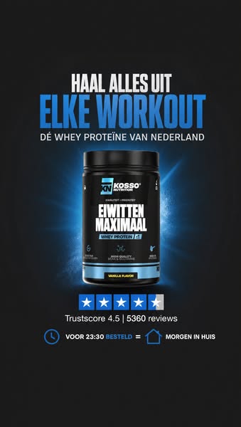 Voor 23:30 besteld, morgen in huis!