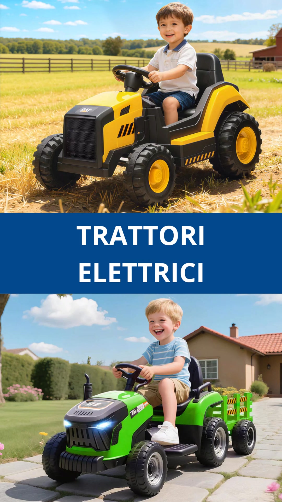 Macchine, moto, quad e bici per bambini