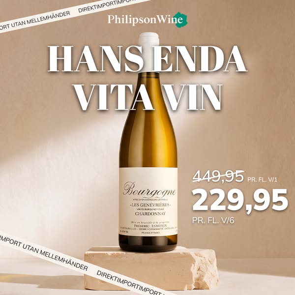 Meursault-känsla för 229,95 kr