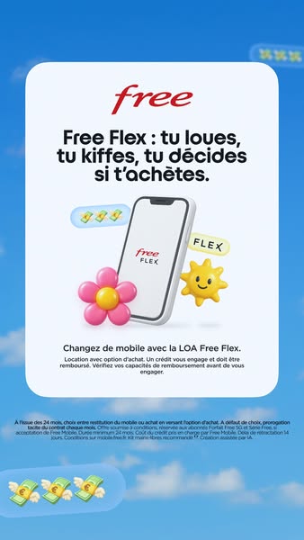 Changez de mobile avec la LOA Free Flex