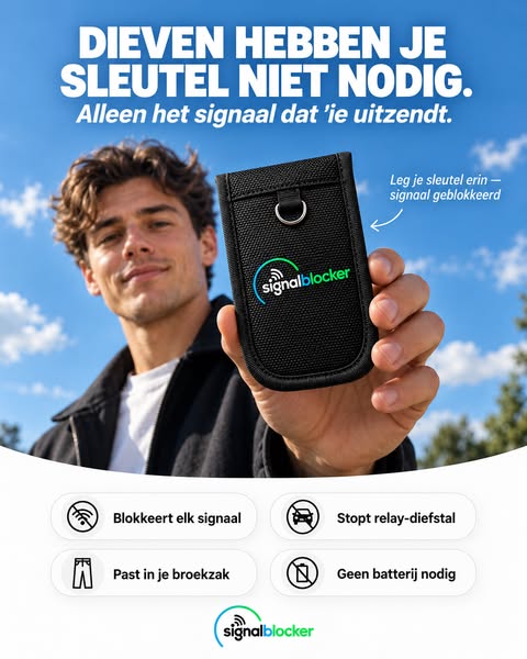Dieven hebben je sleutel niet nodig