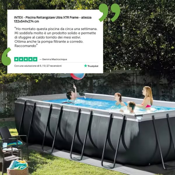 La tua piscina a soli 49,99€!