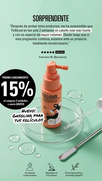 Más cuerpo. Más volumen. Menos “clareo”