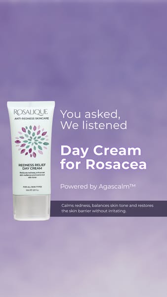 NEW! Rosalique Redness Relief Day Cream