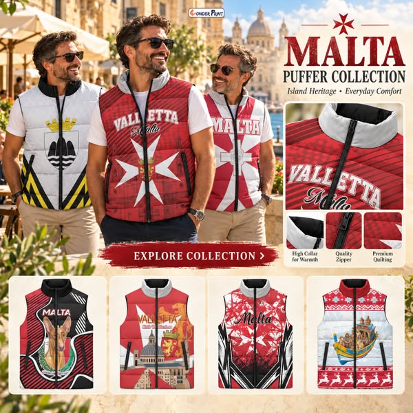 Malta Sleeveless Puffer Jacket