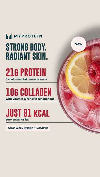 Clear Whey Protein + Collagen
