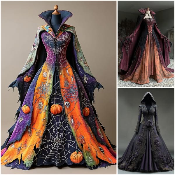 "Halloween Magic: Crescent - Moon Women's Styles!"