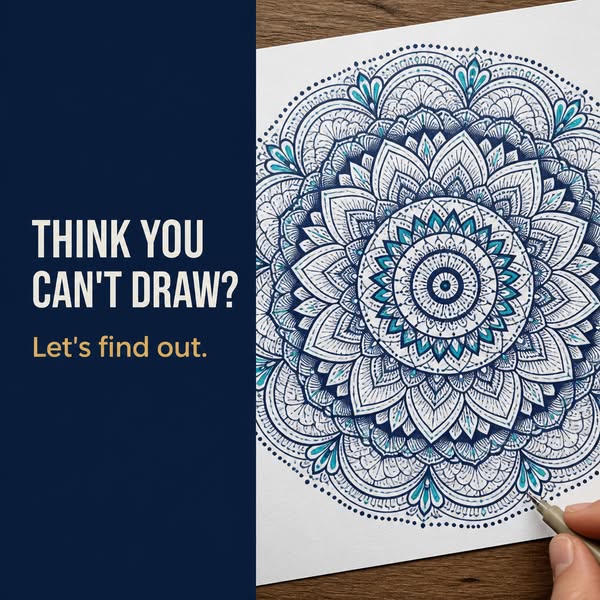 Learn the 2,000-Year-Old Art of Mandala Drawing