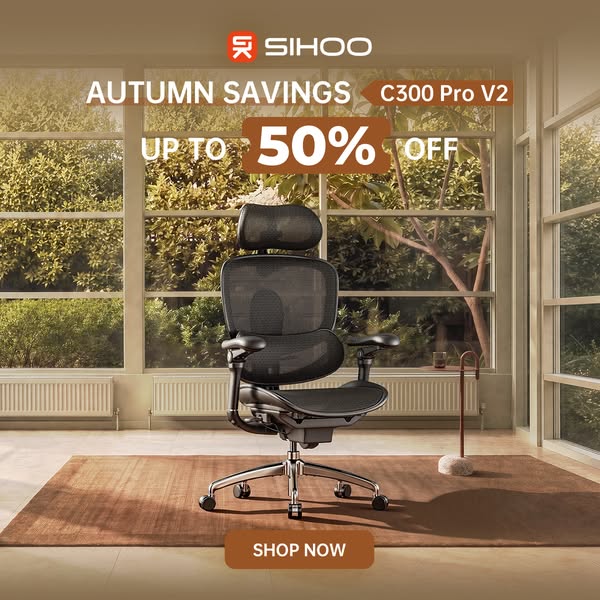 Sihoo Autumn Savings: Up to 50% Off