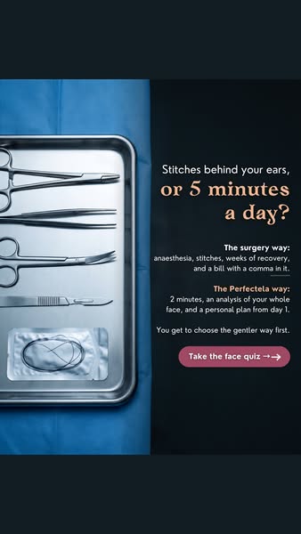 What actually suits your face? Find out in 2 minutes.