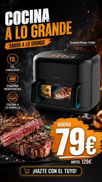 Freidora 11L por solo 79€