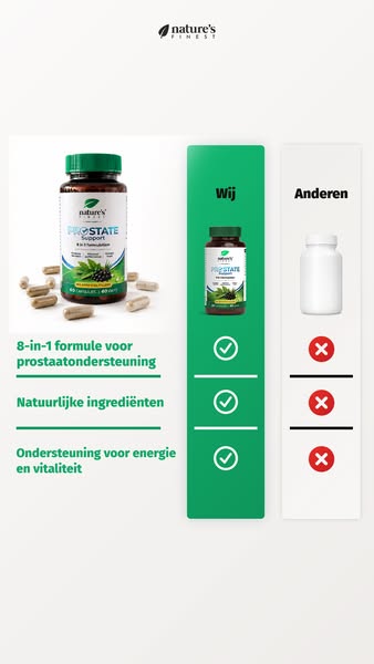 Natuurlijke, maar doelgericht ontworpen formule in capsules