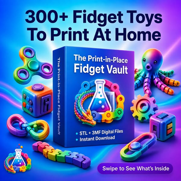 300+ Fidget Toys To Print At Home