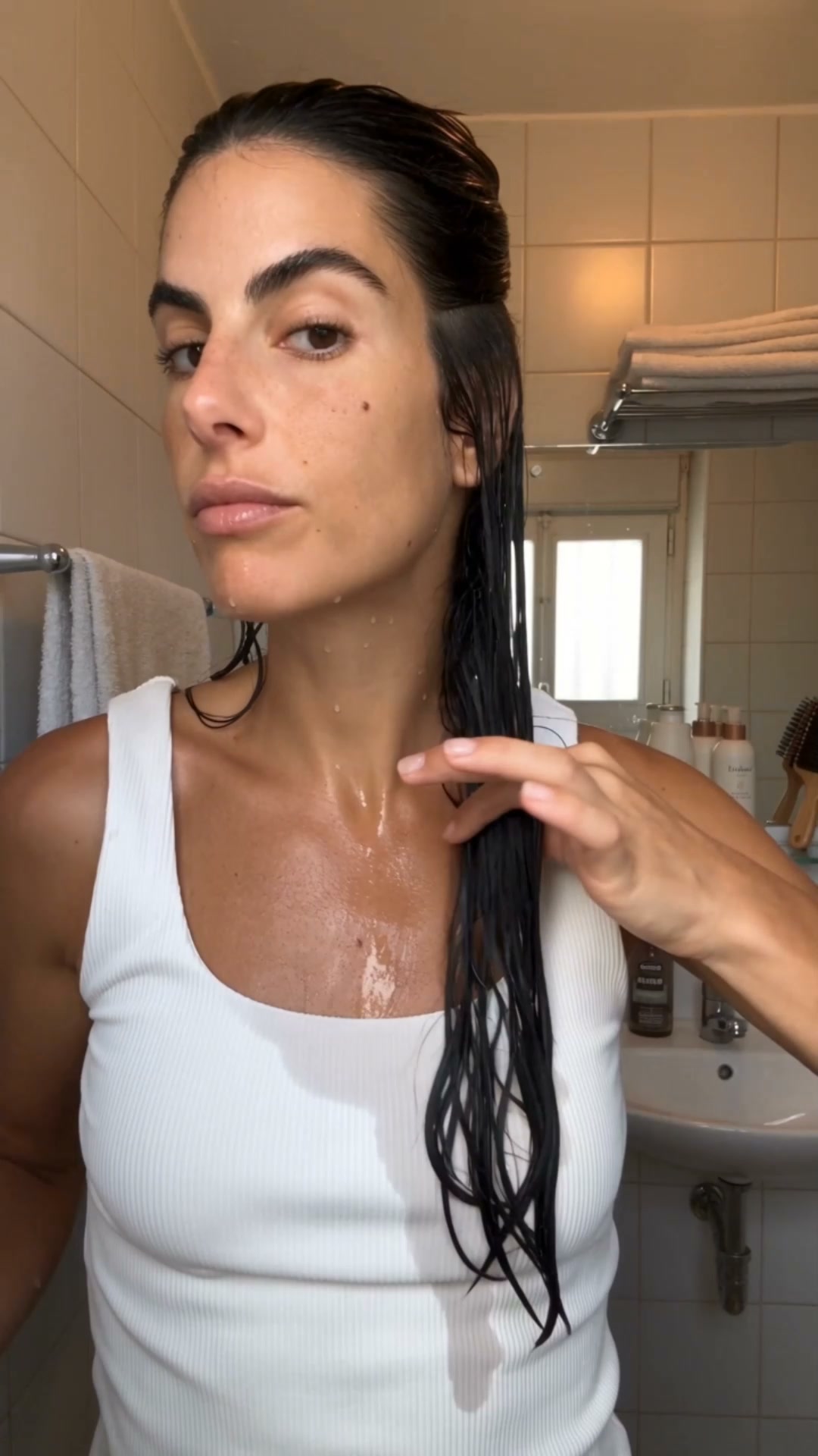 Cabelo seco e liso num só passo