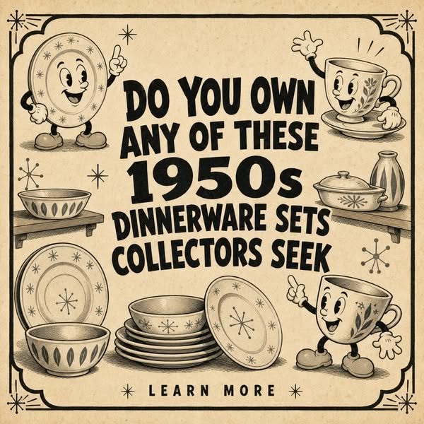 The Most Valuable Vintage Dinnerware Sets for Collectors Today