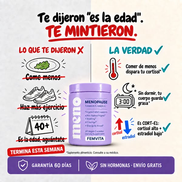 "Es la edad." Mentira.