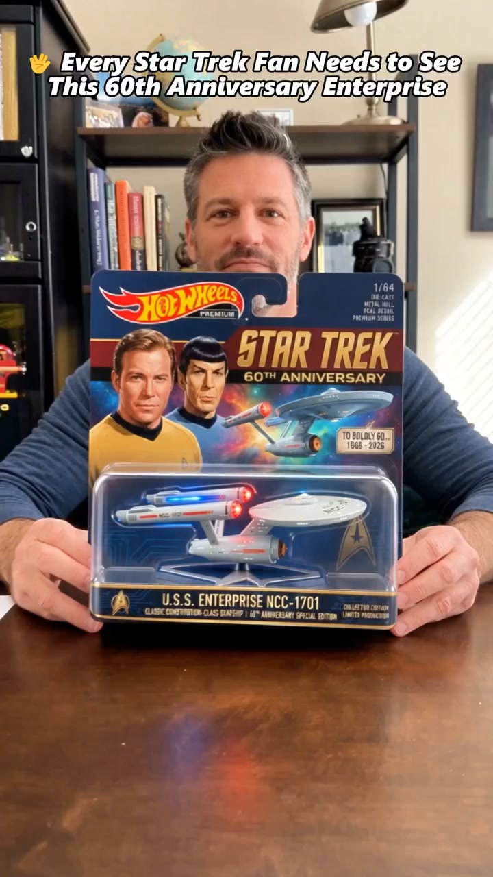 60th Anniversary Vintage Sci-Fi Starship Collectible