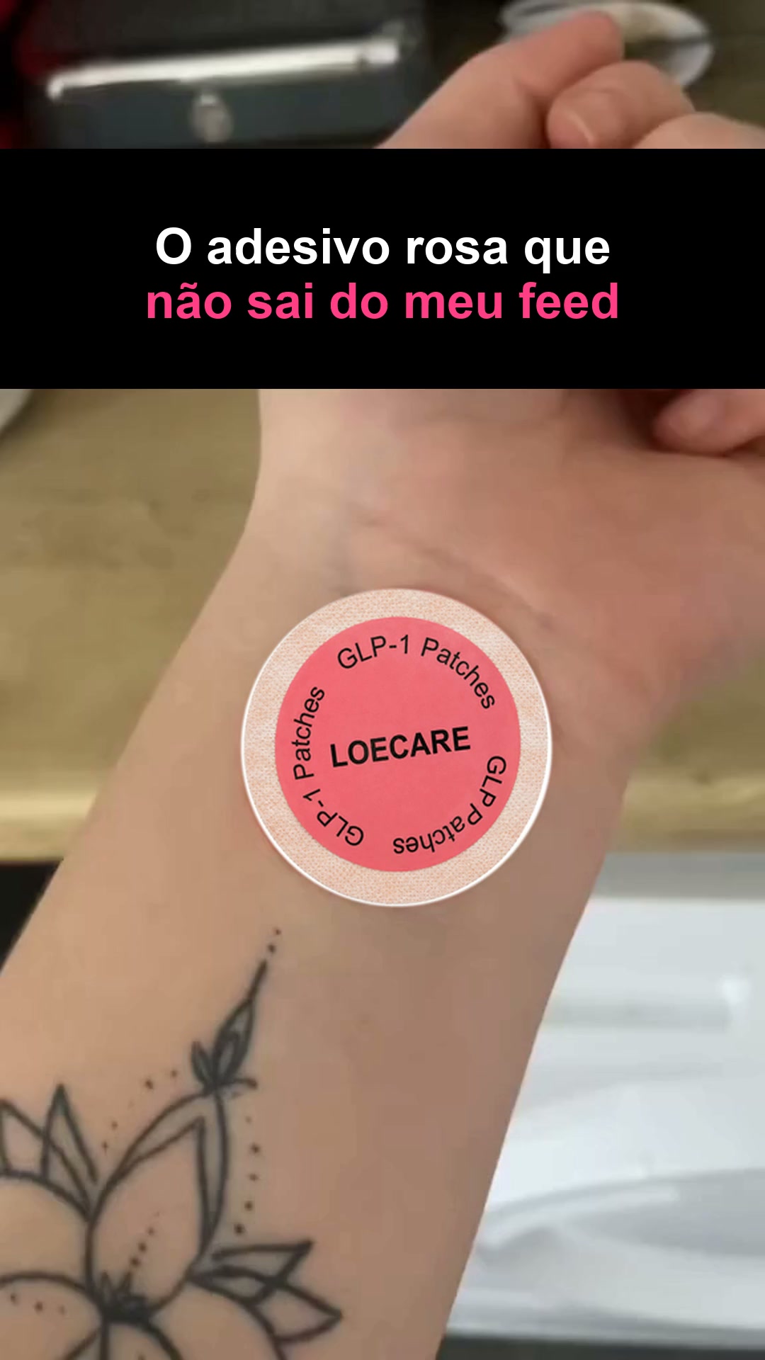 O adesivo do momento