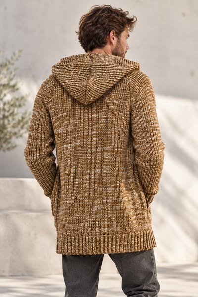 The Thornton Hooded Toggle Cardigan
