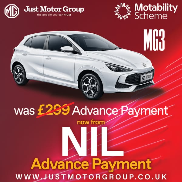 MG3 Motability