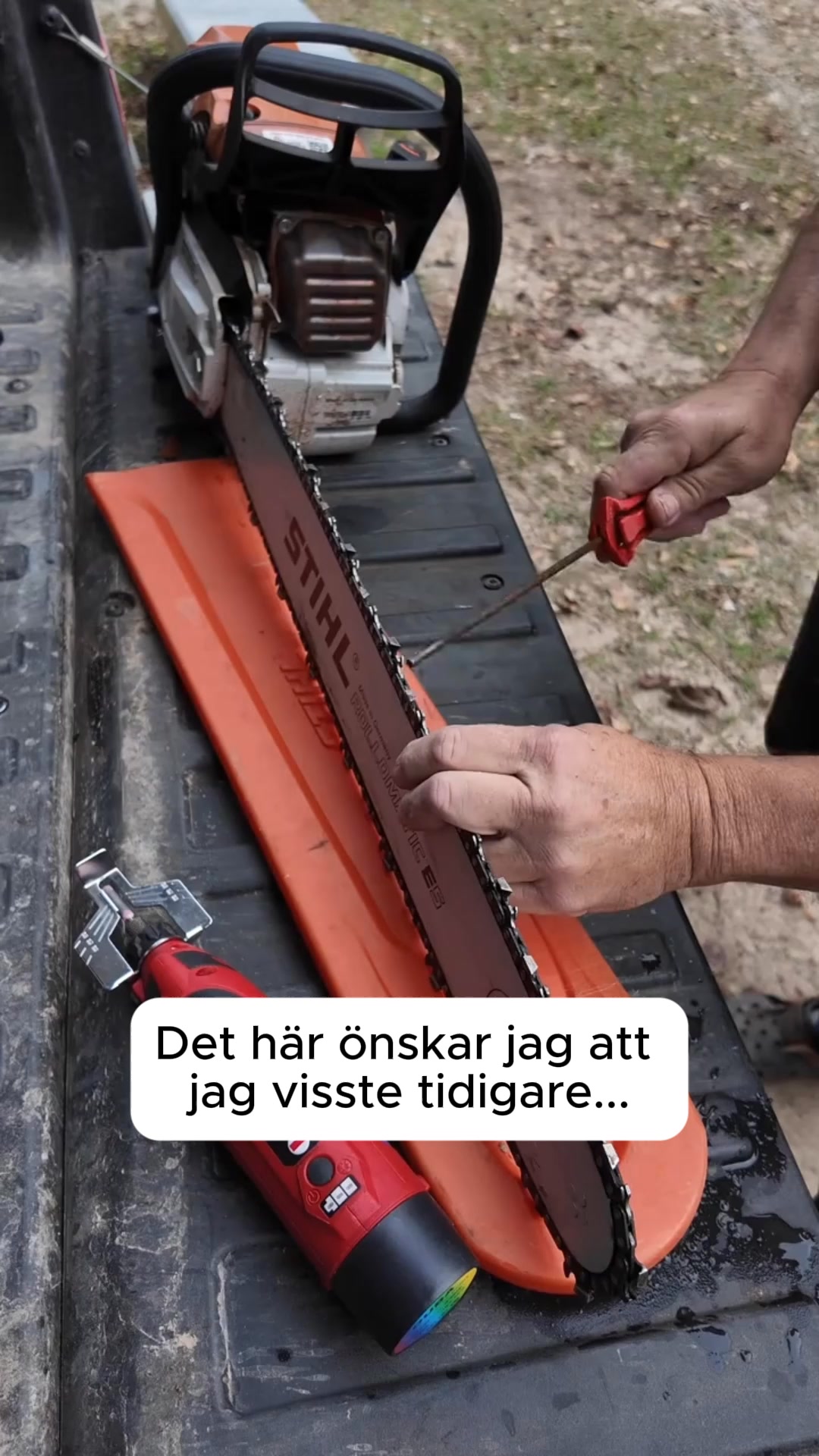 Gör sågen vass igen!