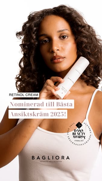 Retinol Cream nominerad till Bästa ansiktskräm 2025!