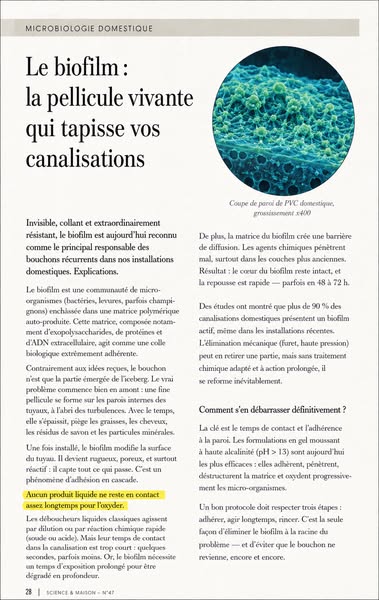 La couche invisible dans vos tuyaux