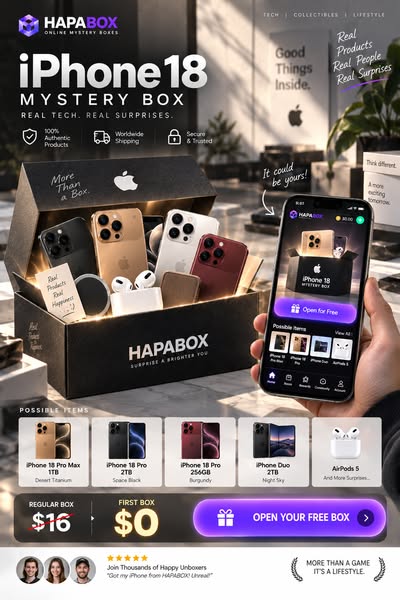 Open Your First Mystery Box FREE