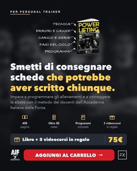 POWERLIFTING by AIF. Il manuale definitivo!
